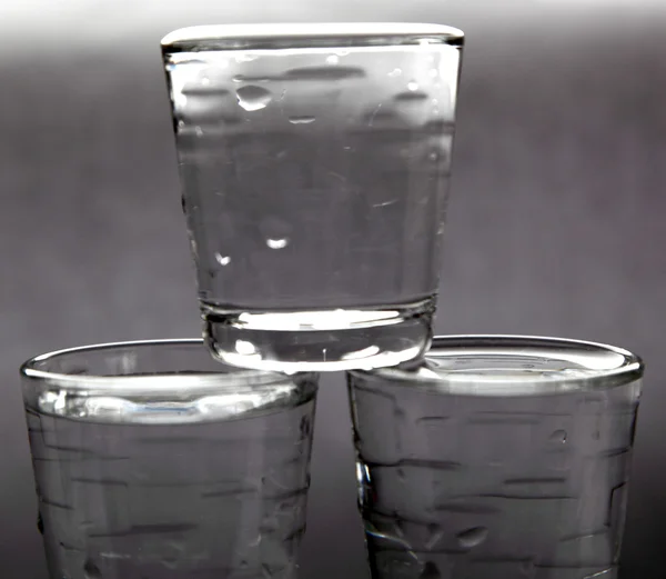 Trzy szklanki — Zdjęcie stockowe