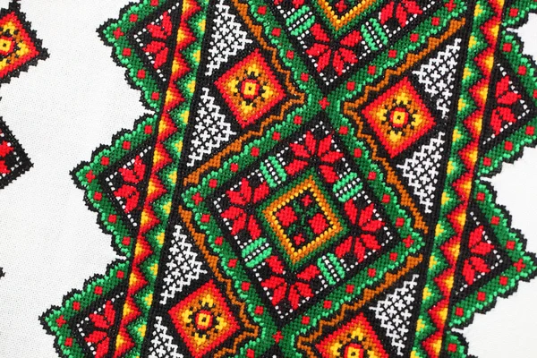 Ethnic Ukrainian Embroidery — Stock Photo, Image