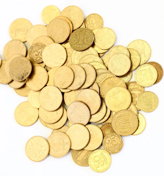 Oekraïense munten — Stockfoto