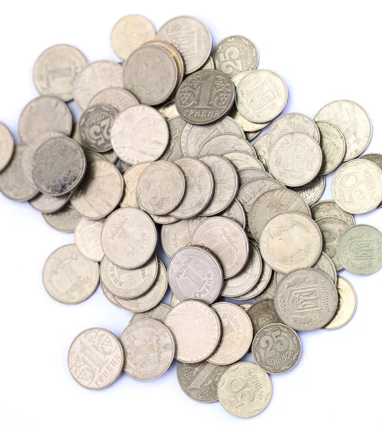 Ukrainian coins — Stock Photo, Image