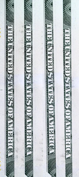 Notas de dólar — Fotografia de Stock