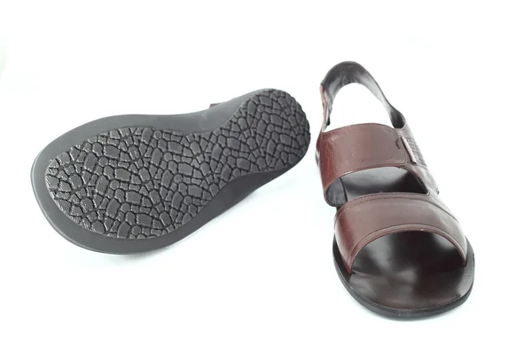 Brown flip-flops — Stock Photo, Image