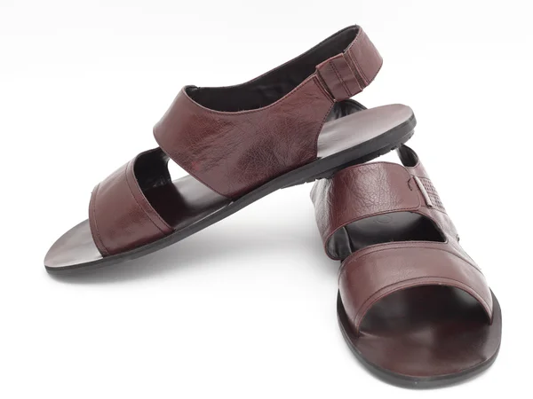 Chanclas marrones — Foto de Stock