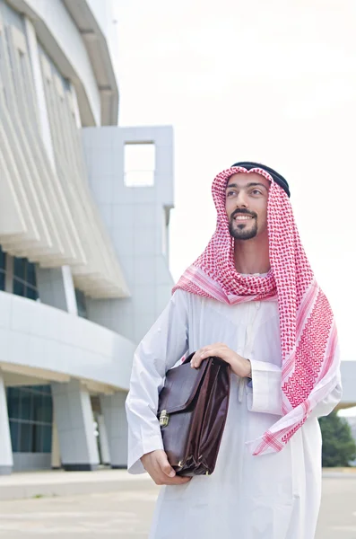 Arab on the street in summer — Stock Photo, Image