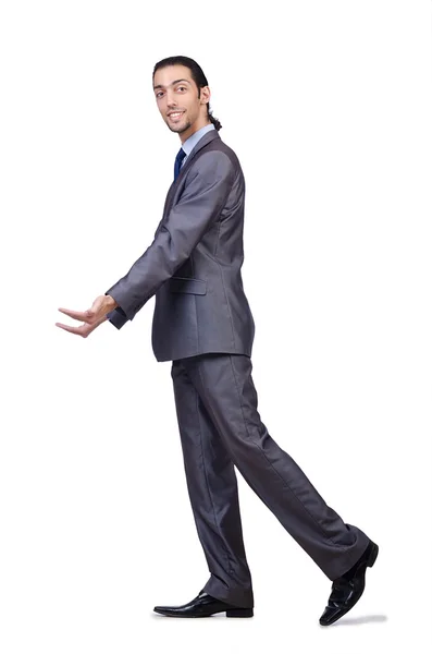 Businessman posing for conceptual photo — Stock Photo, Image