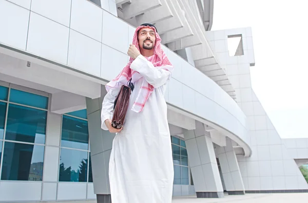 Arab on the street in summer — Stock Photo, Image