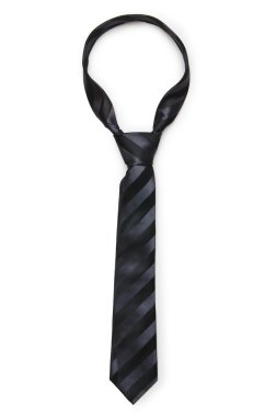 boyun kravat üzerinde beyaz izole