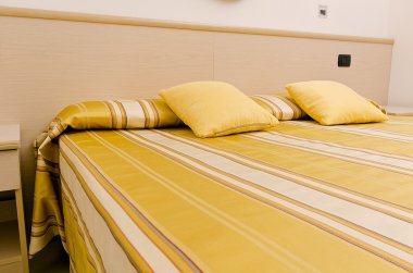 Modern otel odası iç mimarisi