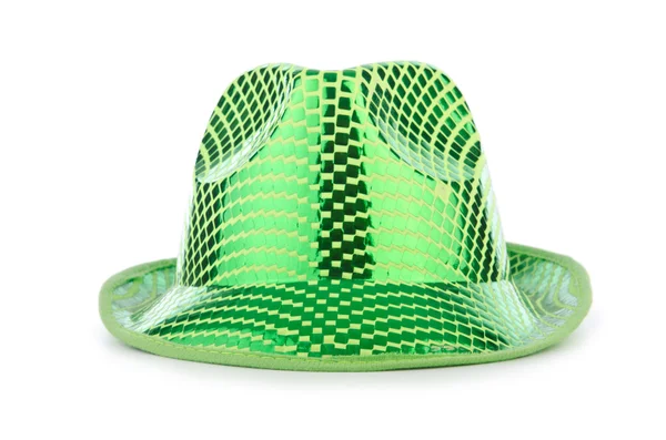 Karnevalový klobouček izolovaných na bílém — Stock fotografie