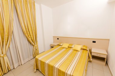 Modern otel odası iç mimarisi