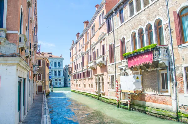 Вид на місто з Венеції в Італії — стокове фото