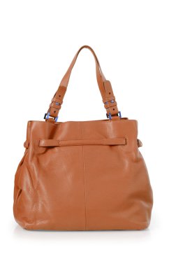 Beyaz tenli zarif kadın çantası.