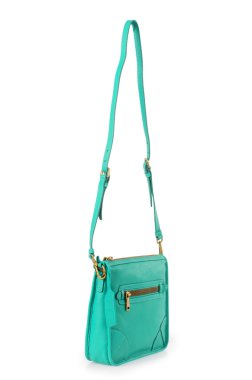 Beyaz tenli zarif kadın çantası.