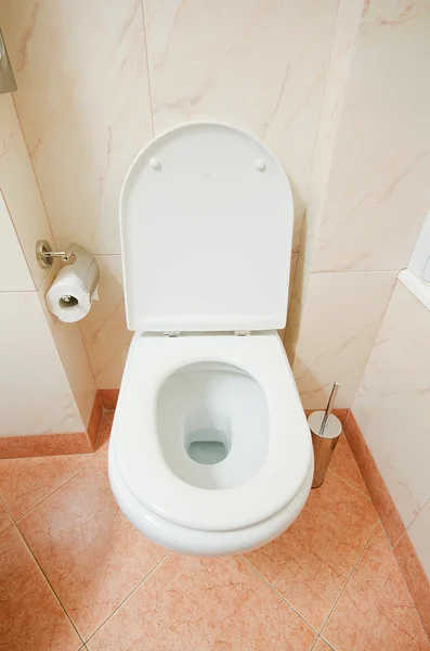 Toilet in de badkamer — Stockfoto