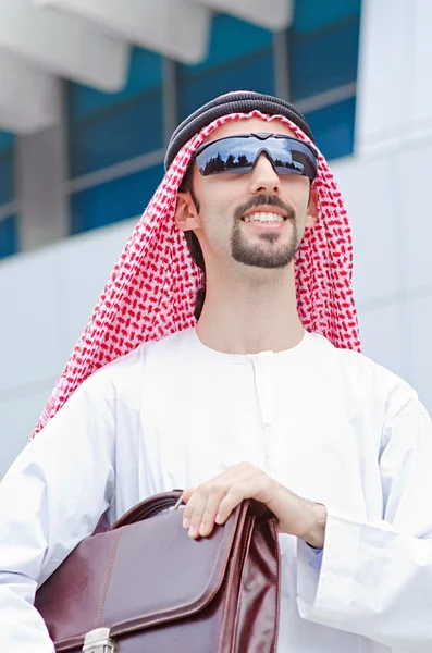 Arab on the street in summer — Stock Photo, Image