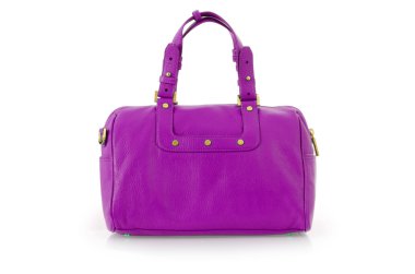 Beyaz tenli zarif kadın çantası.