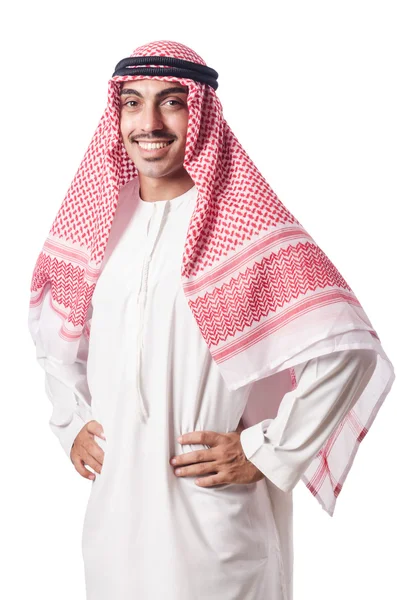 Mångfald koncept med arabiska på vit — Stockfoto