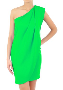 Beyaz modelli moda konsepti