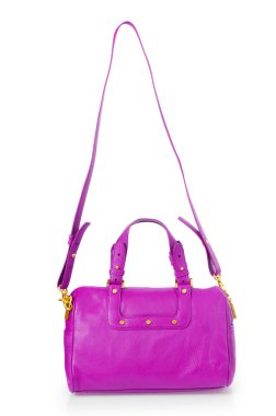 Beyaz tenli zarif kadın çantası.