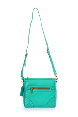 Beyaz tenli zarif kadın çantası.