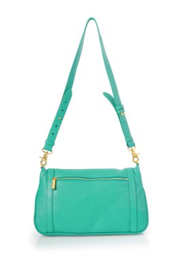 Beyaz tenli zarif kadın çantası.