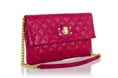 Beyaz tenli zarif kadın çantası.