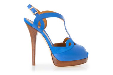 Kadın ayakkabıları beyazda izole edilmiş