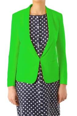 Beyaz modelli moda konsepti