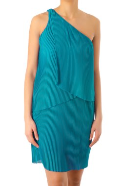 Beyaz modelli moda konsepti