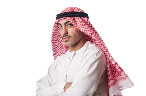 Rozmanitost koncept s arabskými na bílém pozadí — Stock fotografie
