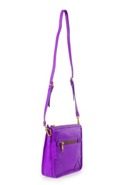 Beyaz tenli zarif kadın çantası.