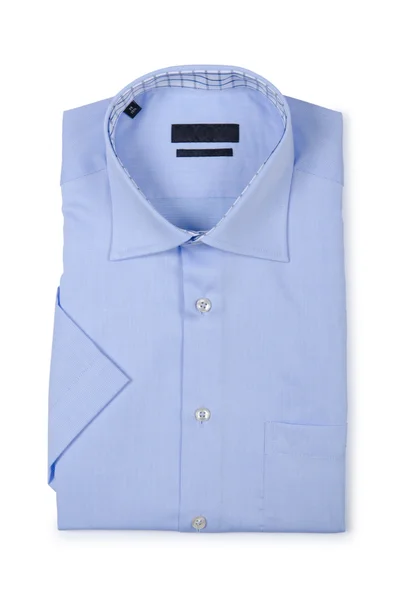 Camisa masculina isolada no fundo branco — Fotografia de Stock
