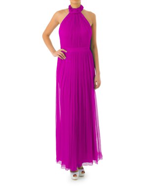 Beyaz modelli moda konsepti