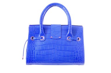 Beyaz tenli zarif kadın çantası.