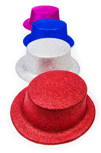 Party hats isolated on the white background — Stock Photo, Image