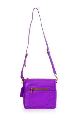 Beyaz tenli zarif kadın çantası.