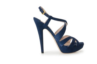 beyaz izole kadın ayakkabı