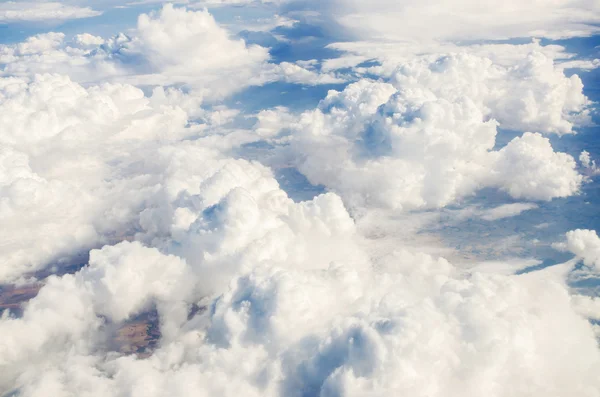 Nubes tomadas de la aeronavegabilidad — Foto de Stock