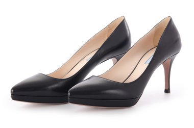 beyaz izole kadın ayakkabı