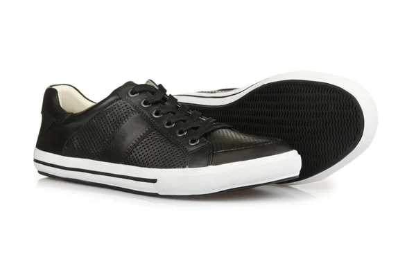 Chaussures de sport en chaussures de sport concept sur blanc — Photo