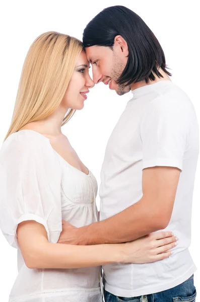 Pair of man and woman in love — Stock Photo, Image