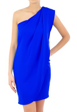 Beyaz modelli moda konsepti