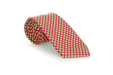 Zarif ipek erkek kravat (kravat) beyaz