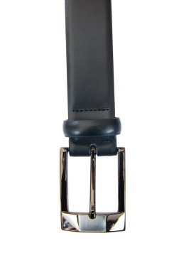 erkek zarif kemer üzerinde beyaz izole