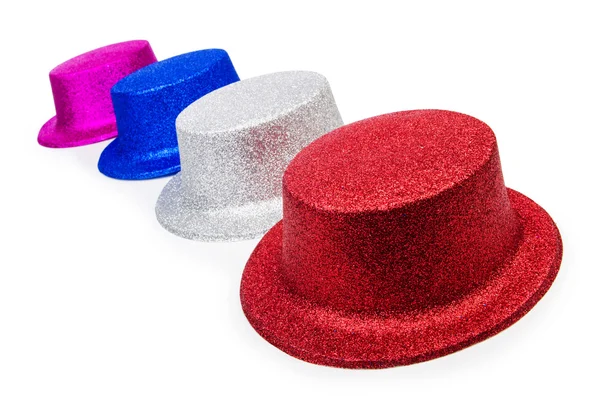 Party hats isolated on the white background — Stock Photo, Image