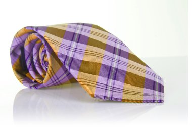 Zarif ipek erkek kravat (kravat) beyaz