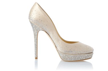 beyaz izole kadın ayakkabı