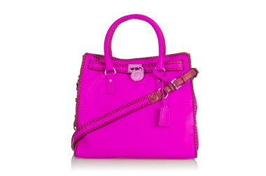 Beyaz tenli zarif kadın çantası.