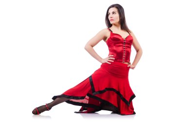 kadın dansçı İspanyol dansları