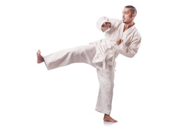 Karate dövüş sanatları savaşçı